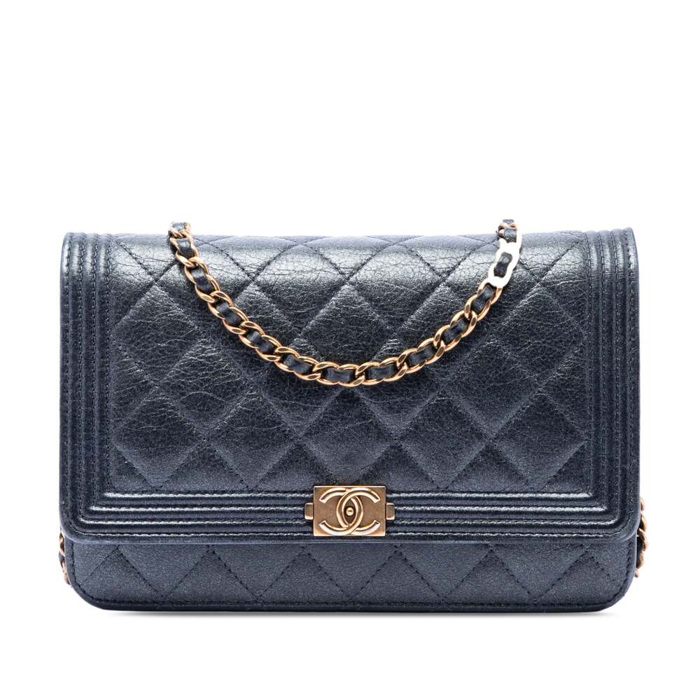 Chanel Boy Wallet On Chain Quilted #260391C31B